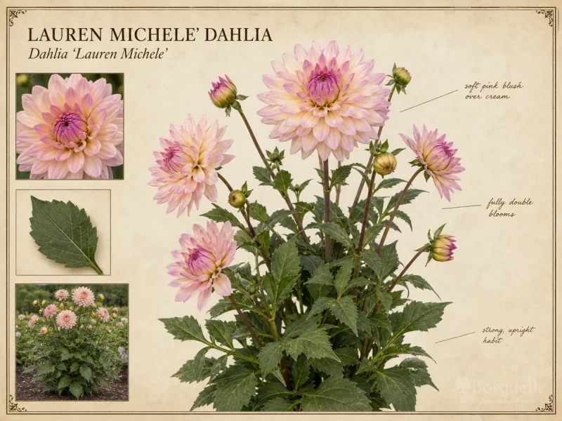 Lauren Michele’ Dahlia (Dahlia ‘Lauren Michele’)
