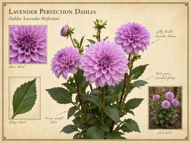 Lavender Perfection Dahlia