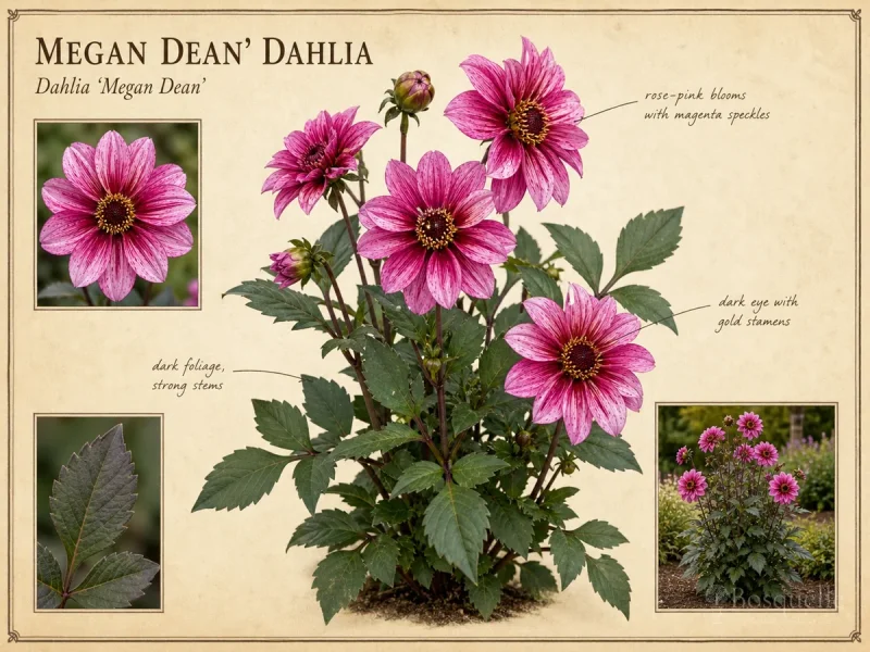 Megan Dean’ Dahlia (Dahlia ‘Megan Dean’)