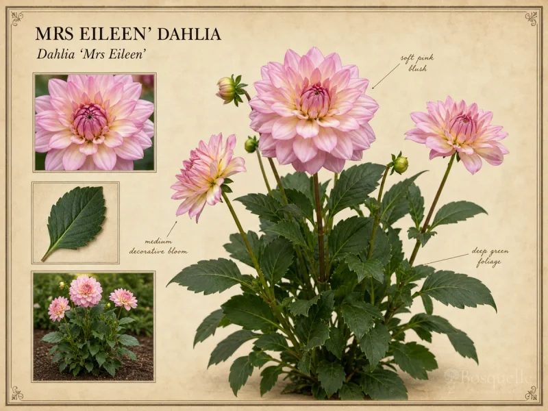 Mrs Eileen’ Dahlia (Dahlia ‘Mrs Eileen’)
