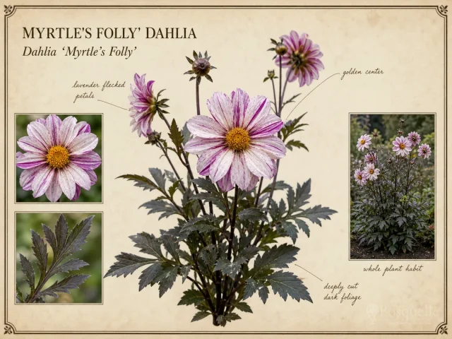 Myrtle's Folly' Dahlia