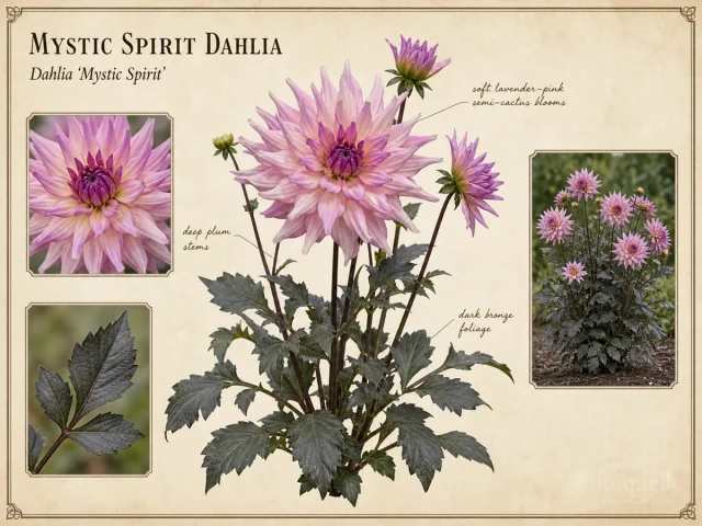 Mystic Spirit Dahlia (Dahlia ‘Mystic Spirit’)