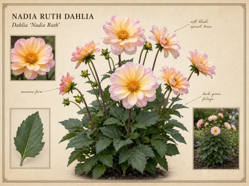 Nadia Ruth Dahlia (Dahlia ‘Nadia Ruth’)