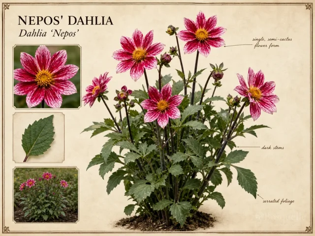 Nepos’ Dahlia (Dahlia ‘Nepos’)