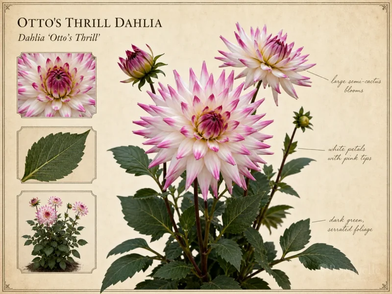Otto’s Thrill Dahlia (Dahlia ‘Otto’s Thrill’)