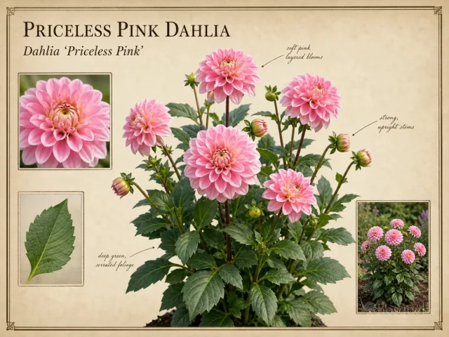 Priceless Pink Dahlia