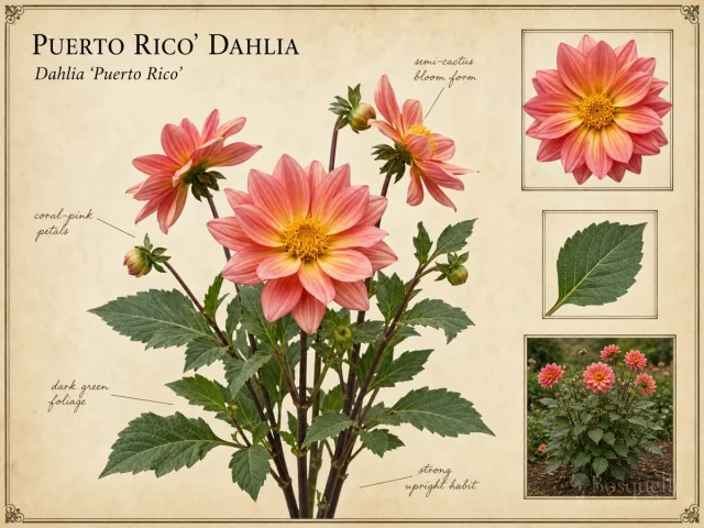 Puerto Rico' Dahlia