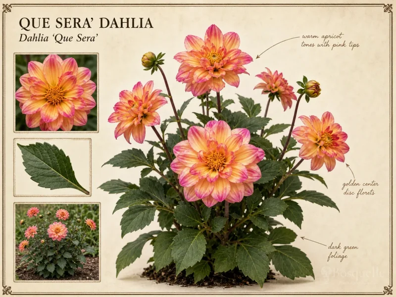 Que Sera’ Dahlia (Dahlia ‘Que Sera’)