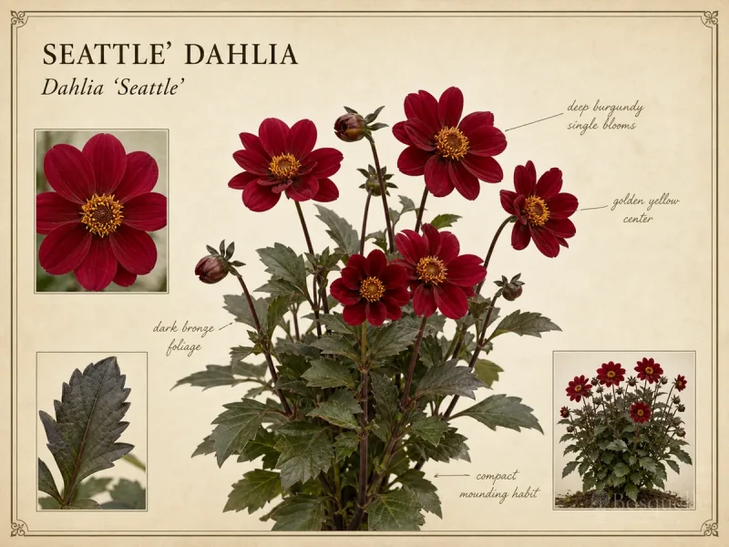 Seattle’ Dahlia (Dahlia ‘Seattle’)
