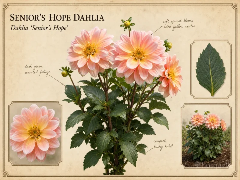 Senior’s Hope Dahlia (Dahlia ‘Senior’s Hope’)