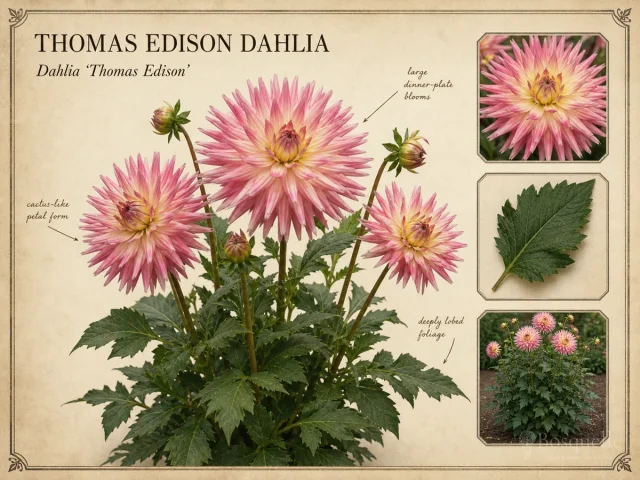 Thomas Edison Dahlia