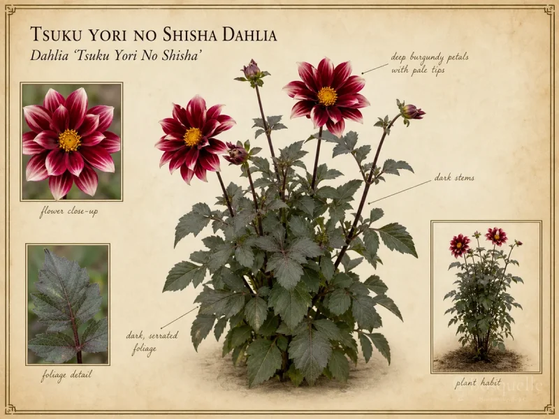 Tsuku Yori No Shisha Dahlia (Dahlia ‘Tsuku Yori No Shisha’)