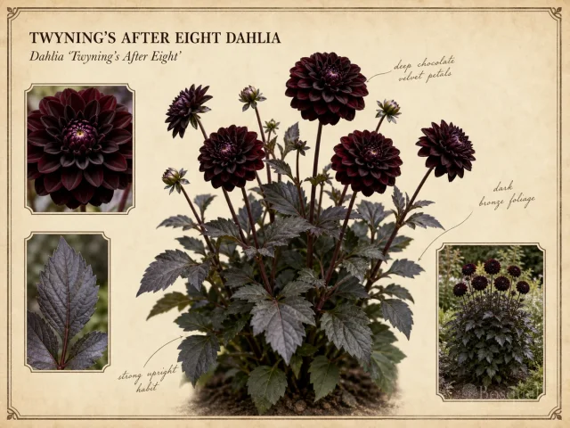 Twyning’s After Eight Dahlia (Dahlia ‘Twyning’s After Eight’)