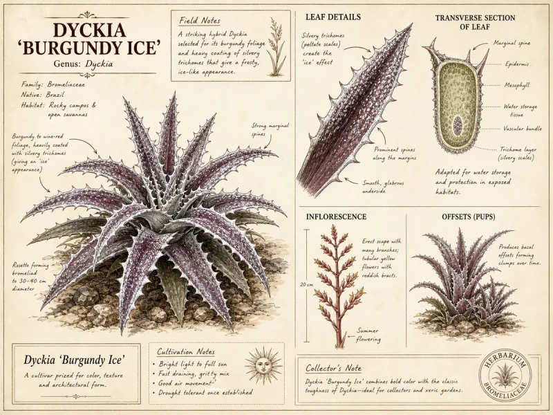 Dyckia ‘Burgundy Ice’