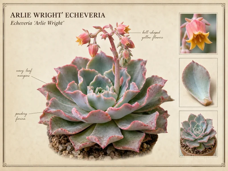 Arlie Wright’ Echeveria (Echeveria ‘Arlie Wright’)