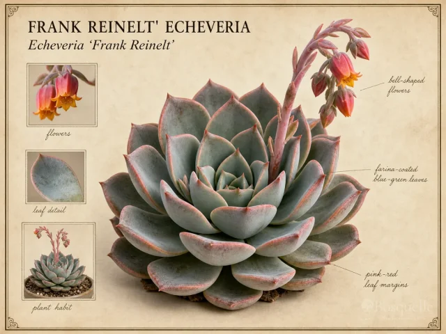 Frank Reinelt’ Echeveria (Echeveria ‘Frank Reinelt’)