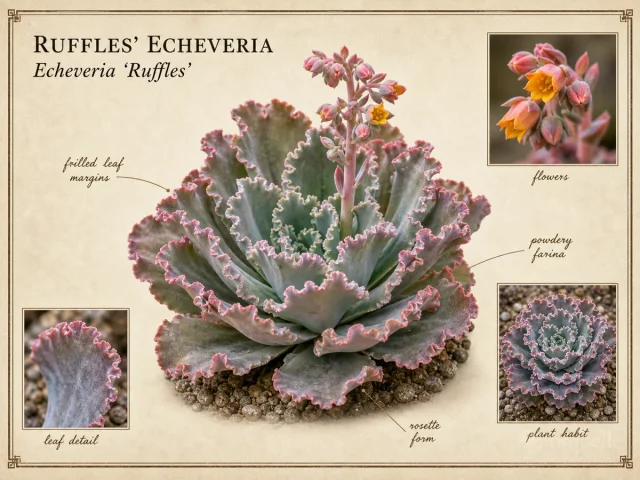 Ruffles' Echeveria