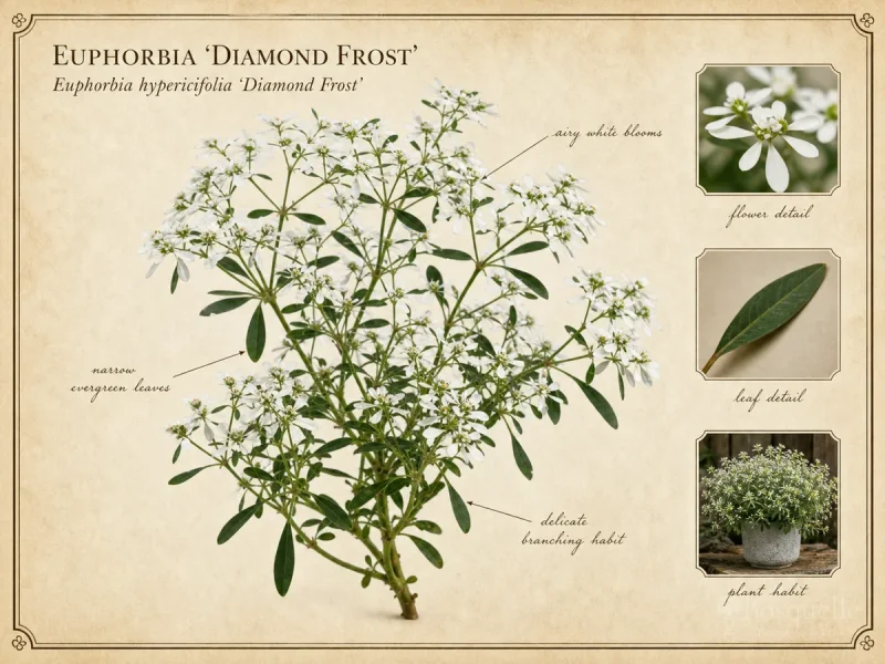 Euphorbia ‘Diamond Frost’ (Euphorbia hypericifolia ‘Diamond Frost’)