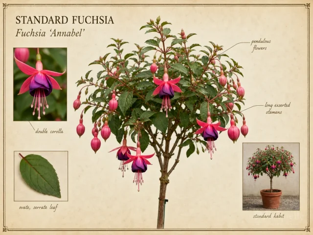 Standard Fuchsia — Decide hardy or tender before you plant