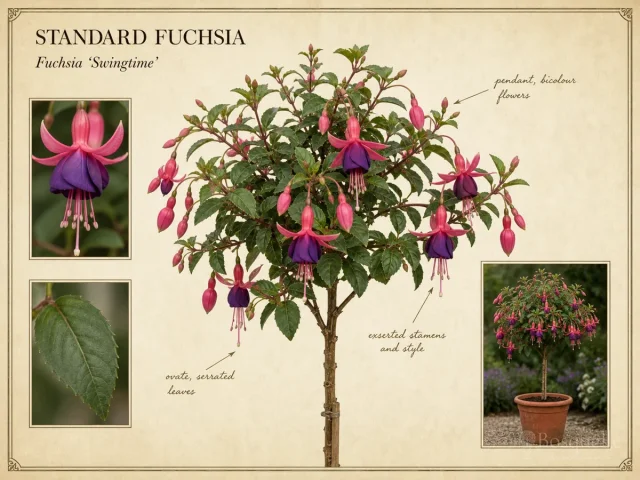 Standard Fuchsia — Decide hardy or tender before you plant