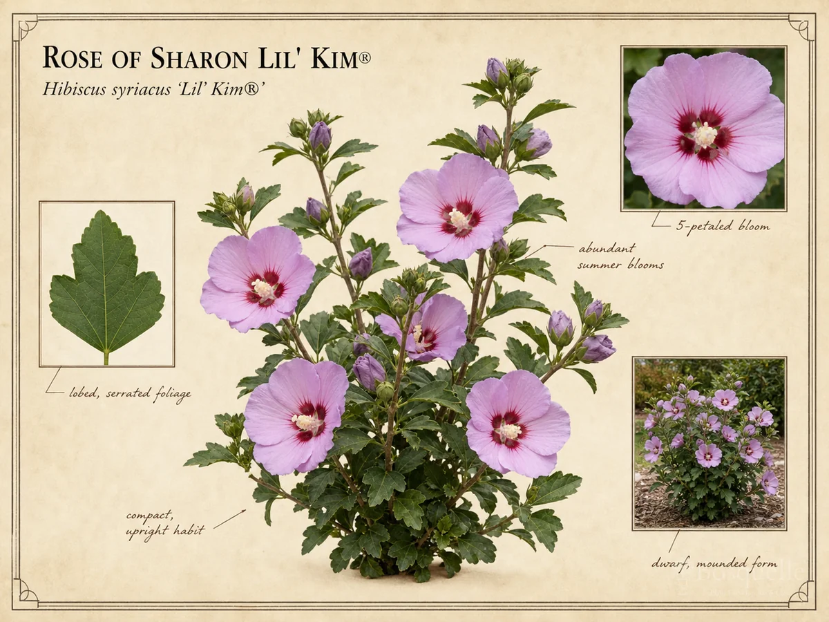 Rose of Sharon Lil’ Kim® (Hibiscus syriacus Lil’ Kim®)