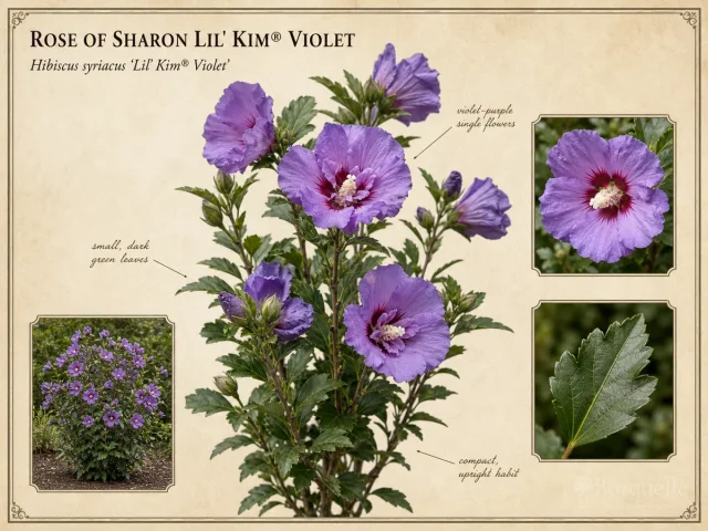 Rose of Sharon Lil' Kim® Violet