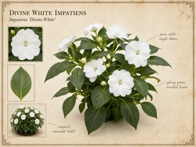 Divine White Impatiens
