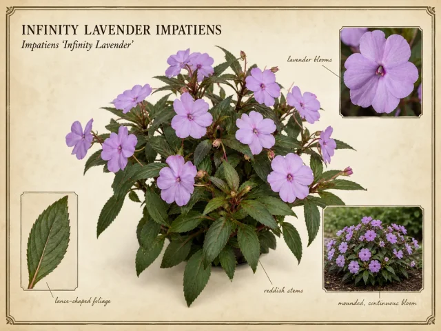 Infinity Lavender Impatiens