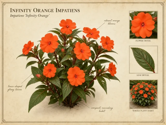 Infinity Orange Impatiens