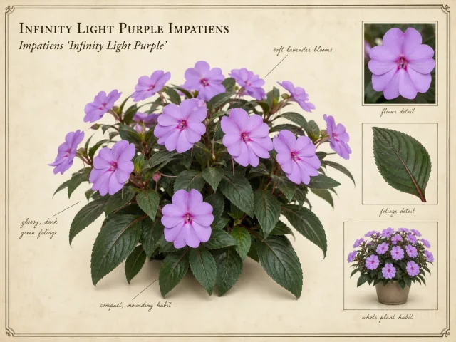 Infinity Light Purple Impatiens