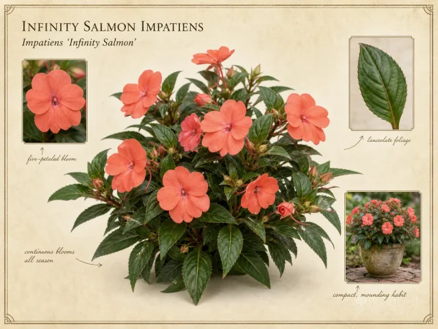 Infinity Salmon Impatiens