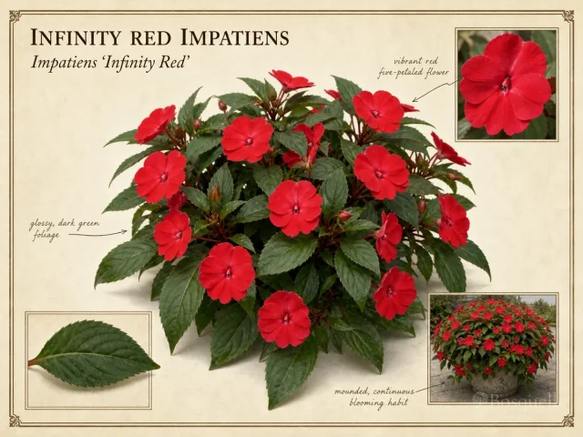 Infinity Red Impatiens