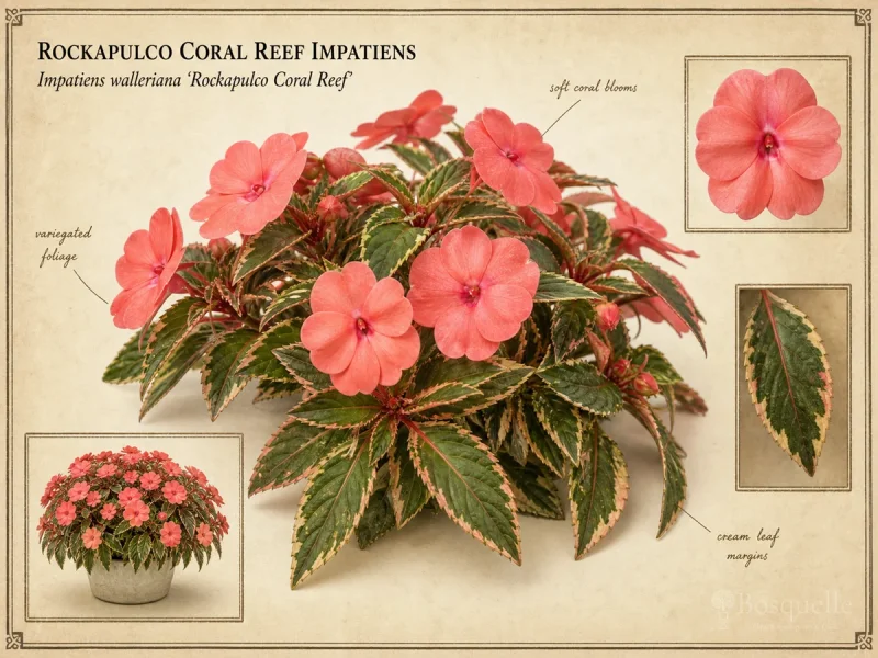 Rockapulco Coral Reef Impatiens — Busy lizzie / walleriana (13)