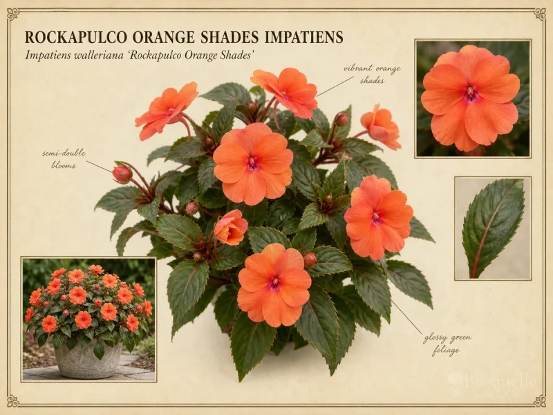 Rockapulco Orange Shades Impatiens — Busy lizzie / walleriana (13)