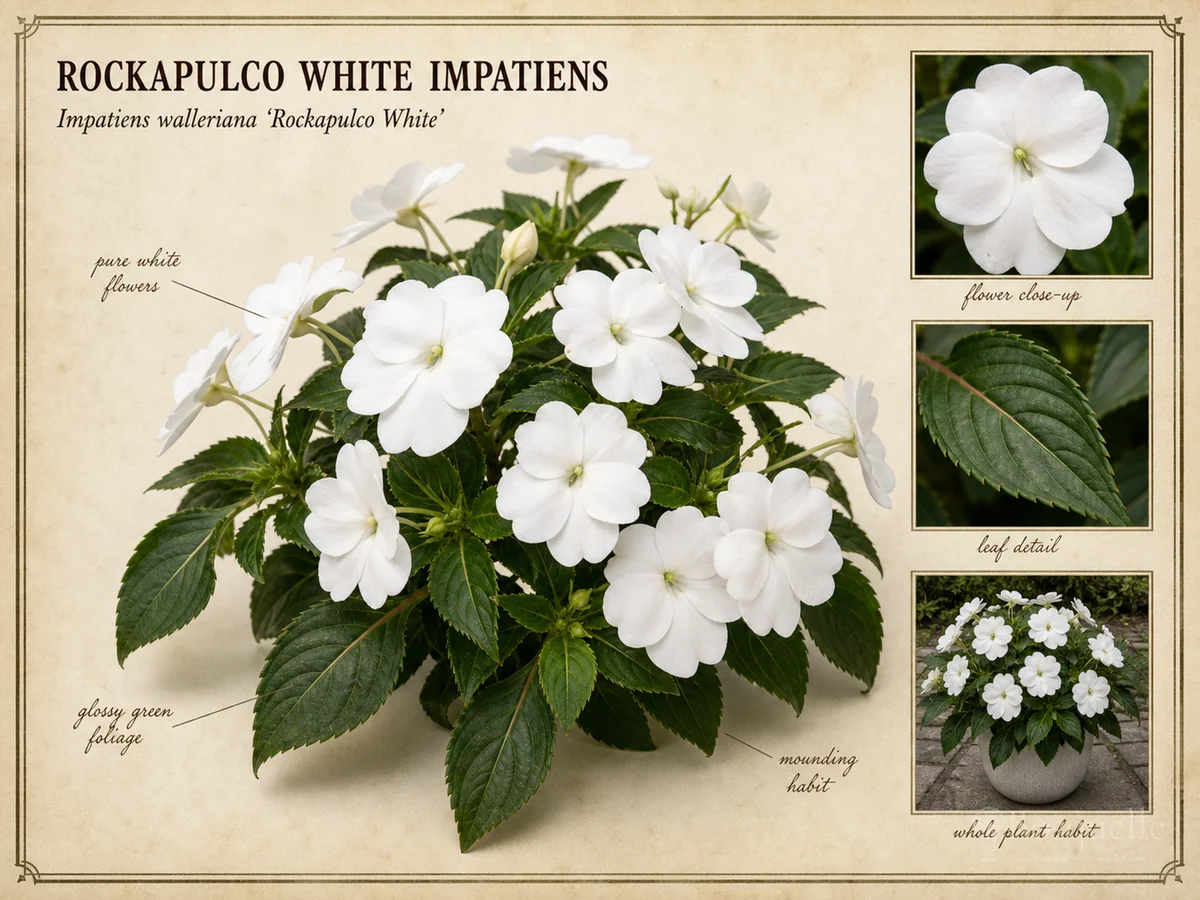 Rockapulco White Impatiens