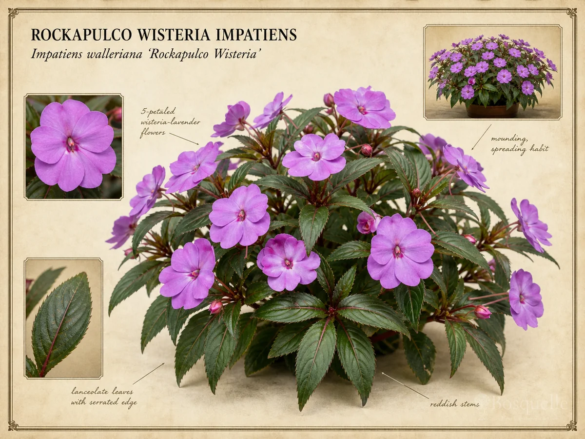 Rockapulco Wisteria Impatiens