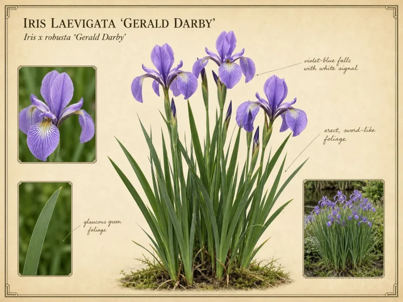 Iris laevigata 'Gerald Darby'