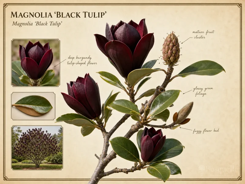 Magnolia ‘Black Tulip’