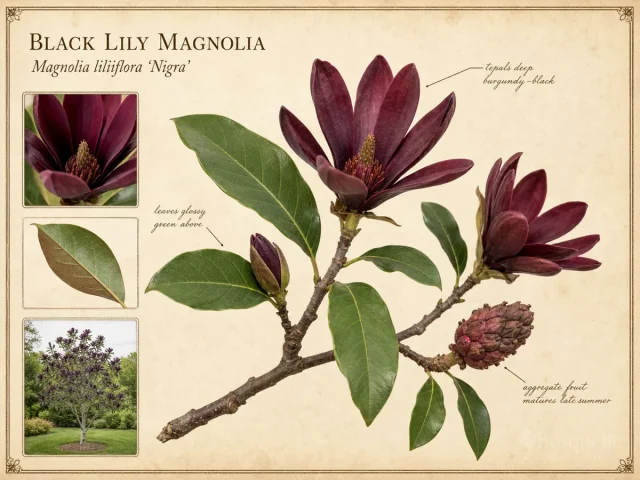 Black Lily magnolia