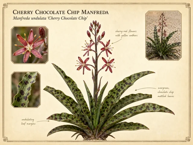 Cherry Chocolate Chip Manfreda