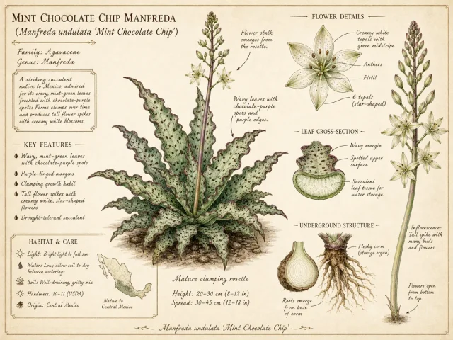 Mint Chocolate Chip Manfreda