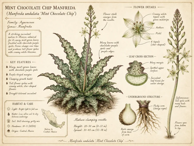 Mint Chocolate Chip Manfreda