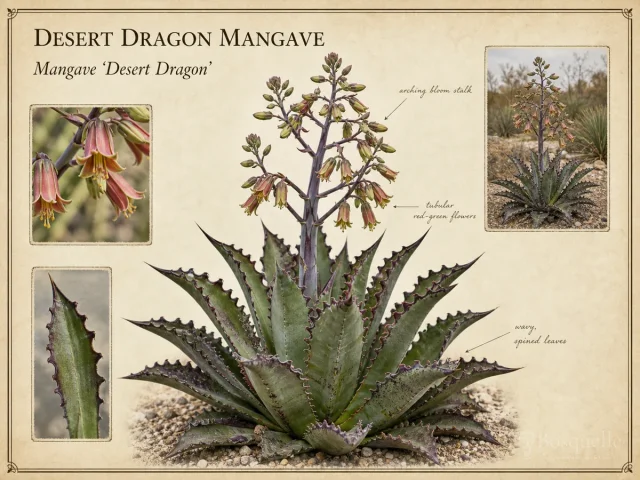 Desert Dragon Mangave (Mangave ‘Desert Dragon’)