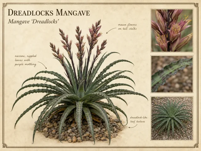 Dreadlocks Mangave (Mangave ‘Dreadlocks’)