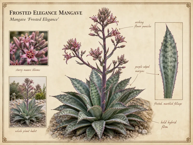 Frosted Elegance Mangave (Mangave ‘Frosted Elegance’)