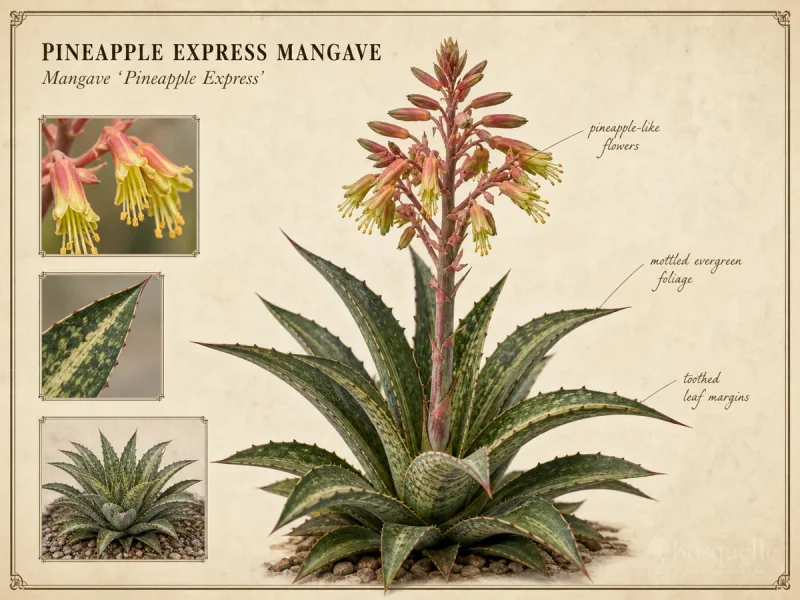Pineapple Express Mangave (Mangave ‘Pineapple Express’)