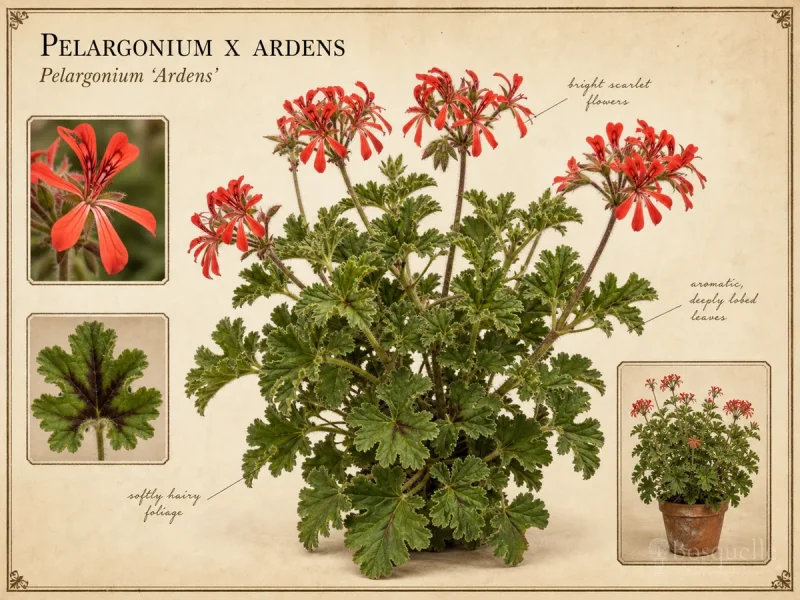 Pelargonium x ardens (Pelargonium ‘Ardens’)
