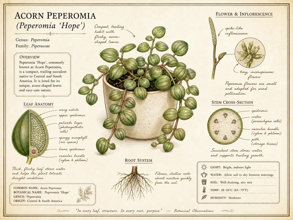 Acorn Peperomia — Trailing (3)