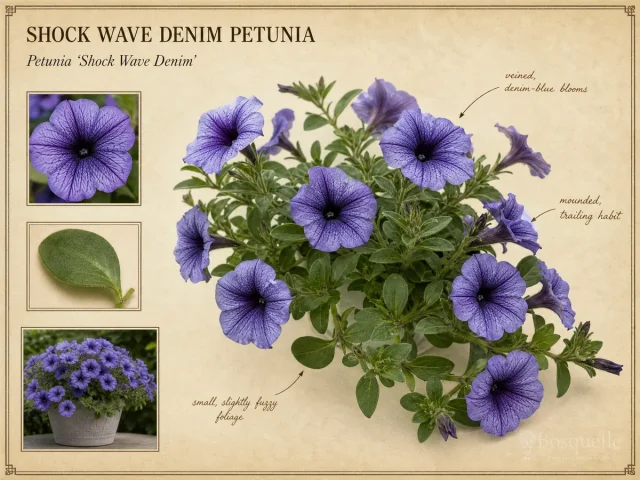 Shock Wave Denim Petunia (Petunia ‘Shock Wave Denim’)