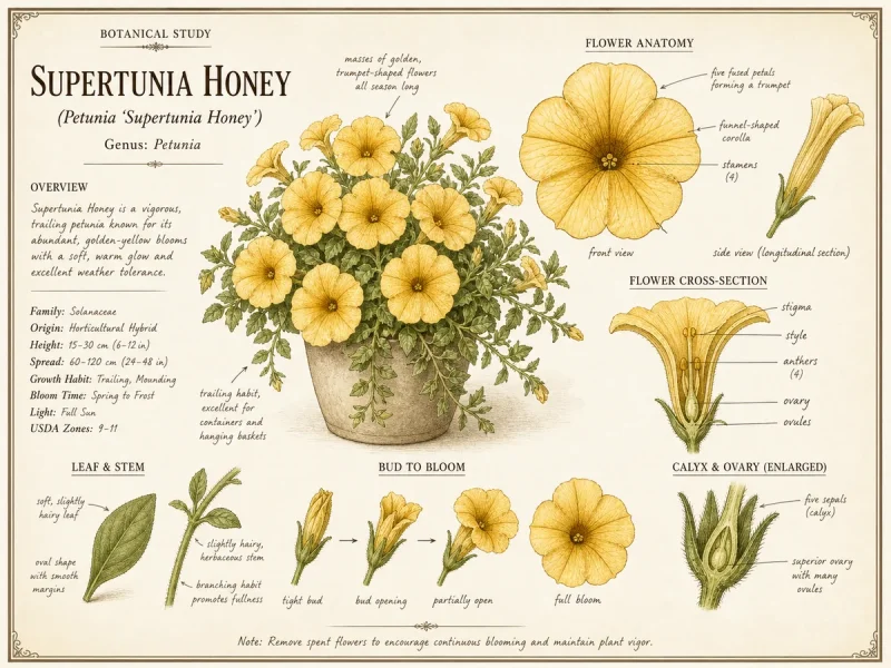 Supertunia Honey
